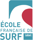 Le label École Française de Surf. Les écoles de surf labélisées répondent à une charte de qualité définie par la Fédération Française de Surf.